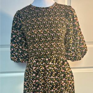 Melloday Nordstrom Smocked Dress // Med, Pre-Owned